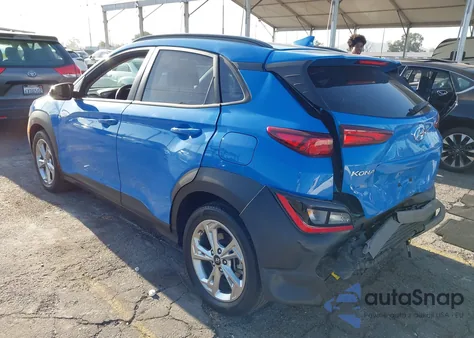 2022 Hyundai Kona Sel z USA, uszkodzony, nr VIN KM8K6CAB9NU889563
